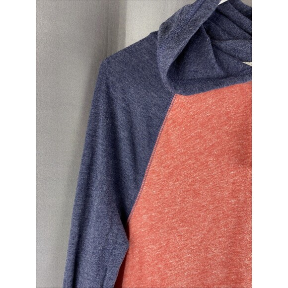 Urban Pipeline Mens Sz L Heather Pink & Blue Lightweight Pullover Hooded Top - Picture 2 of 7